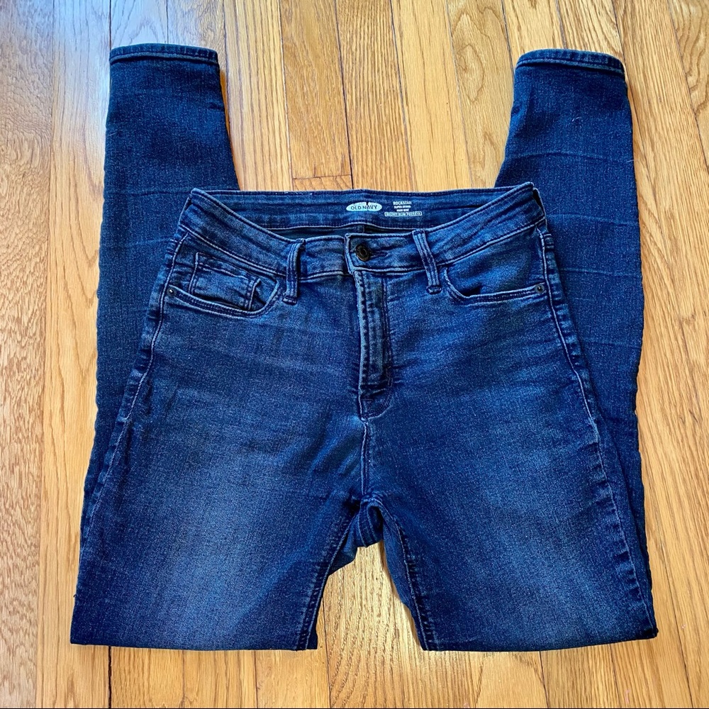 Old Navy Rockstar Super Skinny High Rise Jeans